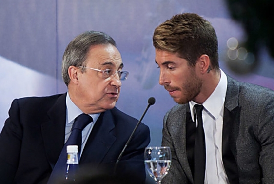 Florentino Prerez i Sergio Ramos