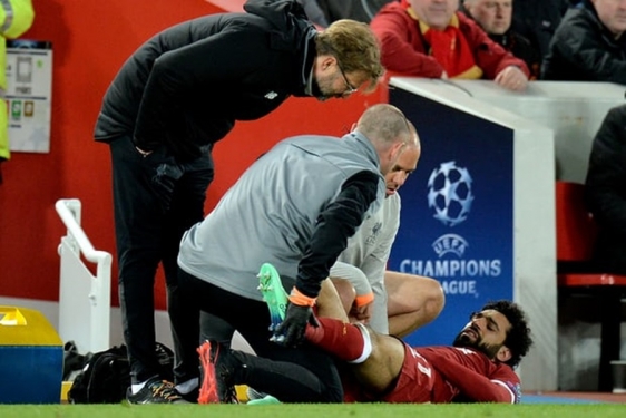 Salah je morao izaći zbog ozljede