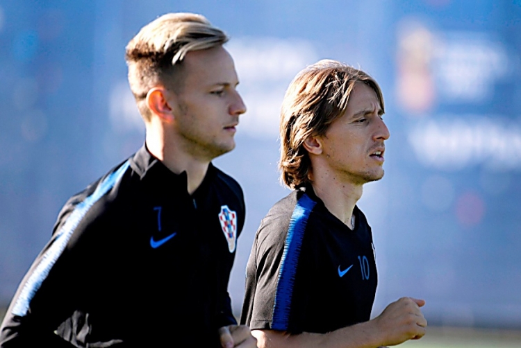 Ivan Rakitić i Luka Modrić