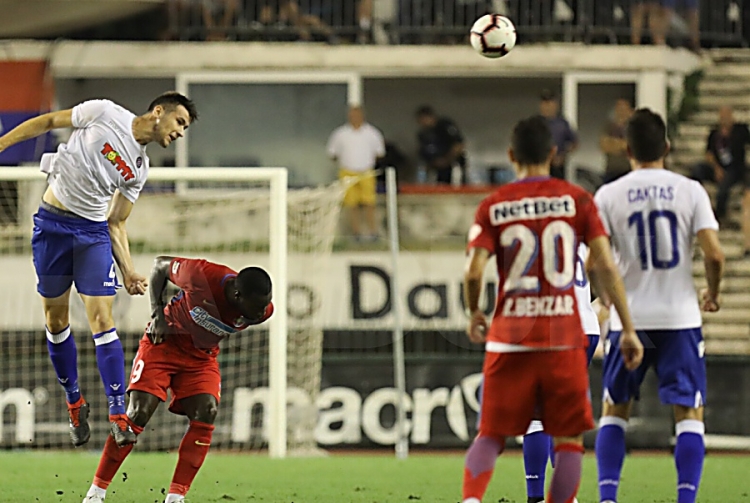 Europska liga: Hajduk i FCSB na Poljudu odigrali utakmicu bez pogodaka