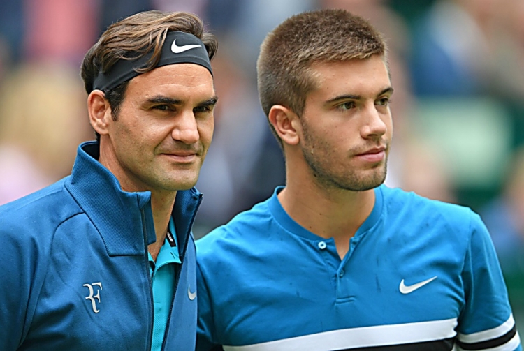 Roger Federer i Borna Ćorić