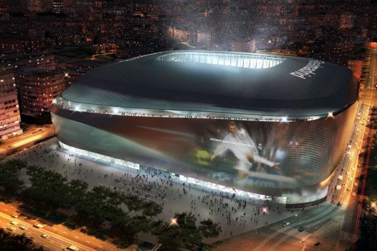 Tijekom stanke traju intezivni radovi na stadionu Santiago Bernabeu