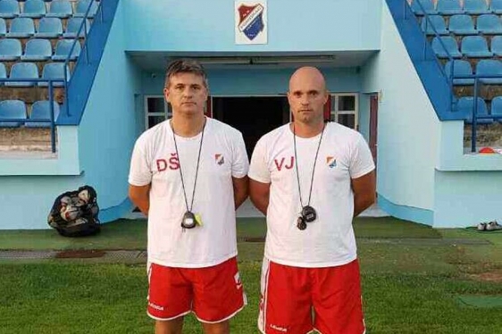 Dragan Štulić i Vladimir Jerić, treneri Pomorca