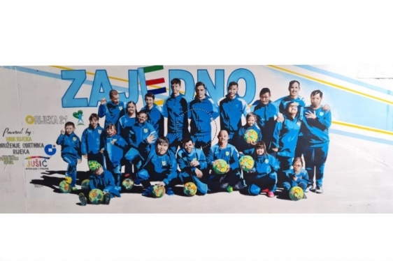 Zajedno smo Rijeka s članovima Udruge za osobe s Down sindromom Rijeka 21