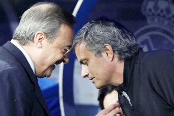 Florentino Perez i Jose Mourinho