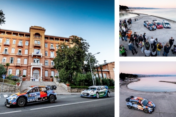 WRC Croatia Rally: Akteri  posjetili Opatiju iz koje su diljem svijeta odaslane atraktivne snimke