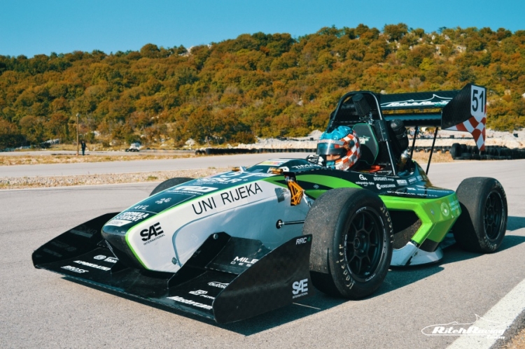 RIMAC FS ALPE ADRIA 2019 Revija atraktivnih bolida iz serije Formula Student na kartodromu u Šmriki