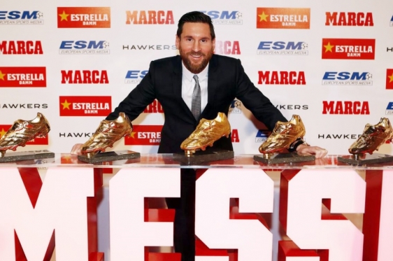 Leo Messi pet puta bio najbolji strijelac u Europi 
