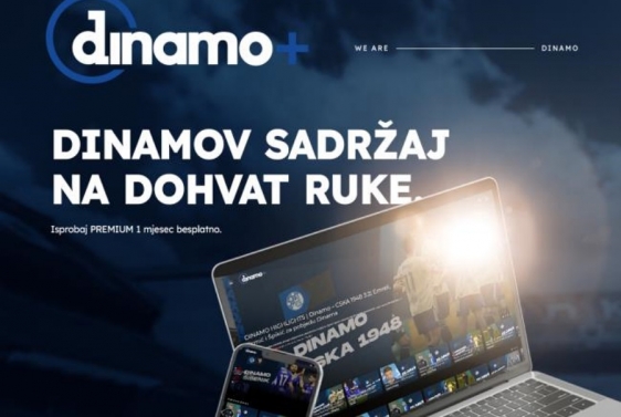 Dinamo će naplaćivati premium sadržaje na novoj multimedijskoj platformi