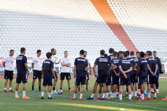 Igor Tudor održao prvi trening na Poljudu, jedino Marin Brbić stradao zbog loših rezultata