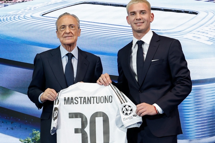 Ranco Mastantuono postao igrač Real Madrida, pročitajte zbog čega je odabrao broj 30