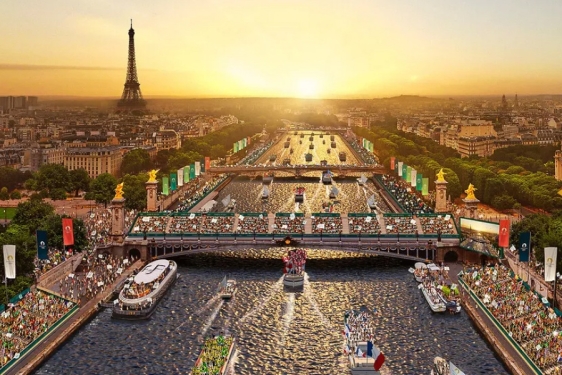 Olimpijske igre u Parizu ušle u povijest kao prve ljetne olimpijske igre na kojima se svečanost otvaranja održala na rijeci