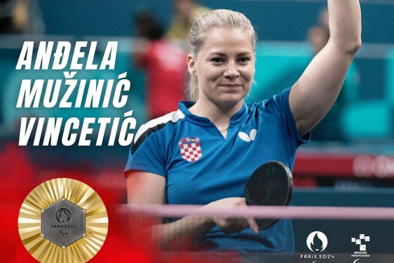 Anđela Mužinić Vincetić osvojila zlatnu medalju na Paraolimpijskim igrama