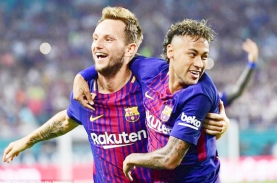 Rakitić i Neymar