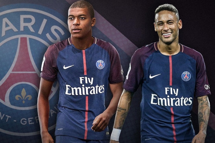 Neymar i Mbappe