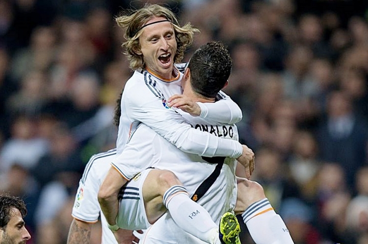 Luka Modrić i Ronaldo