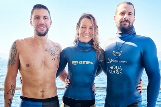 Petar Klovar, Sanda Delija i  Vitomir Maričić