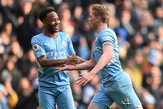 Raheem Sterling i Kevin De Bruyne