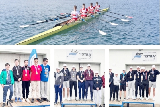 Pula 2026: Veslači Jadrana pobijedili u trima disciplinama, treći u ukupnom poretku