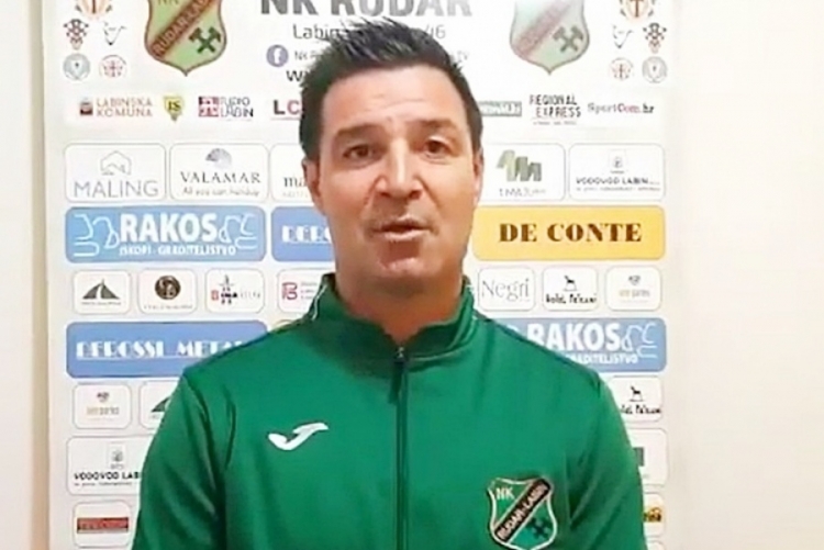 Alen Jurić, trener nogometaša Rudara