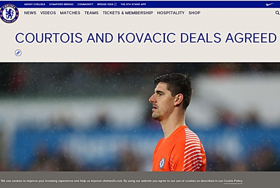 Chelsea i R. Madrid službeno potvrdili razmjenu Thibaut Courtois - Mateo Kovačić