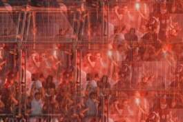 Raketni napad Torcide na Rujevicu, Donald Trump pozavidio bi ultrasima Hajduka na arsenalu