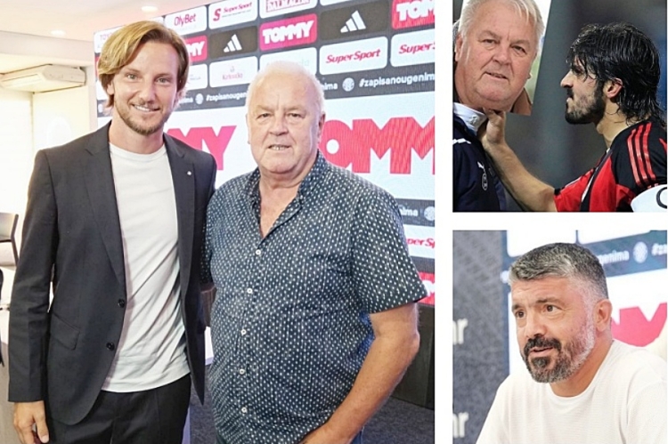 Ivan Rakitić, Gennaro Gattuso i Toni Bilić