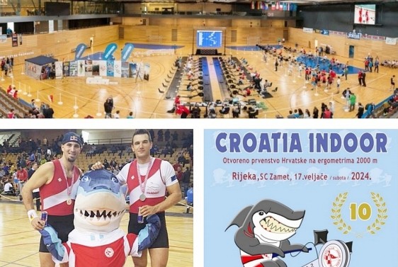 Croatia Indoor: Vrhunac zimske veslačke sezone u organizaciji VK-a Jadran