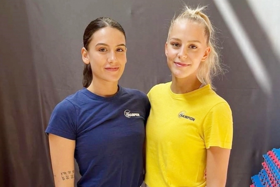 Alessandra Hasani, Lea Vukoja, Lucia Battaia i Boran Berak na Karate1 turniru Serije A