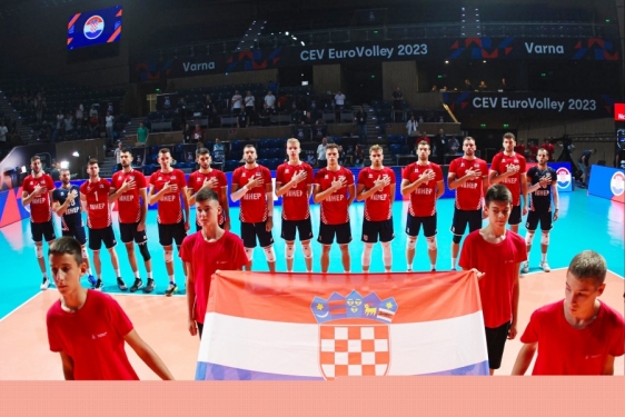 EP: Hrvatski odbojkaši poraženi u prvoj utakmici Skupine B