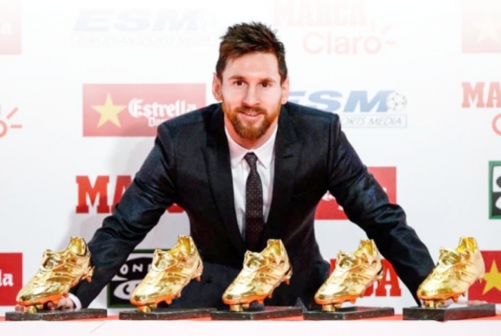 Leo Messi uskoro dobiva još jednu Zlatnu kopačku