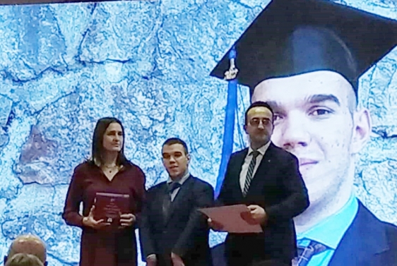 Albert Sirotich sa Sveučilišta u Rijeci dobio nagradu za sportske rezultate