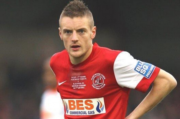 Jamie Vardy u dresu  Fleetwood Towna