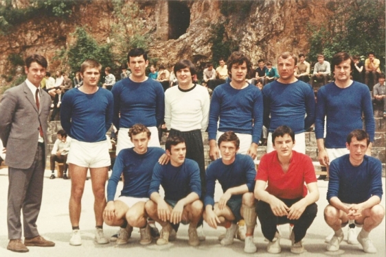 Momčad RK-a Pećine 1972. godine