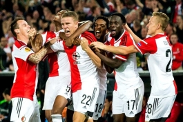 Slavlje nogometaša Feyenoorda
