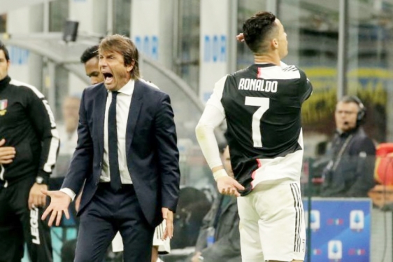 Antonio Conte i Ronaldo