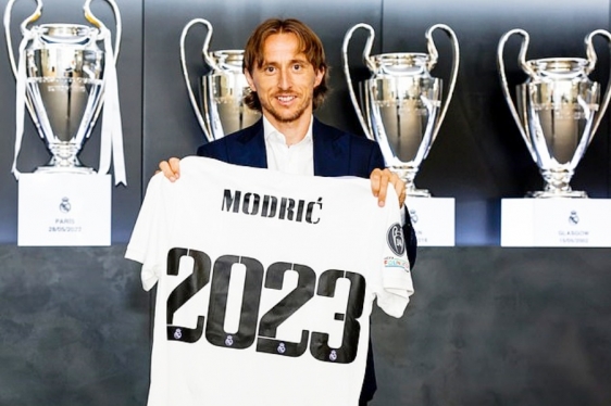 Luka Modrić potpisao do kraja ove sezone
