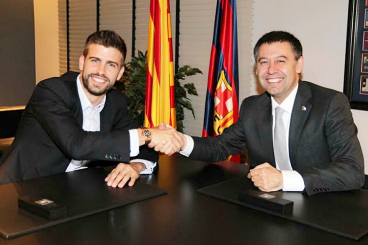 Pique  želi naslijediti Bartomeua