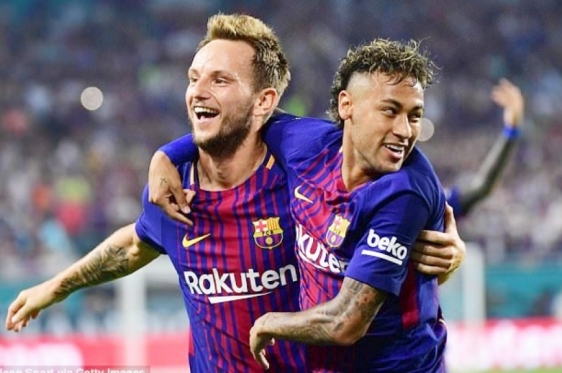 Rakitić i Neymar