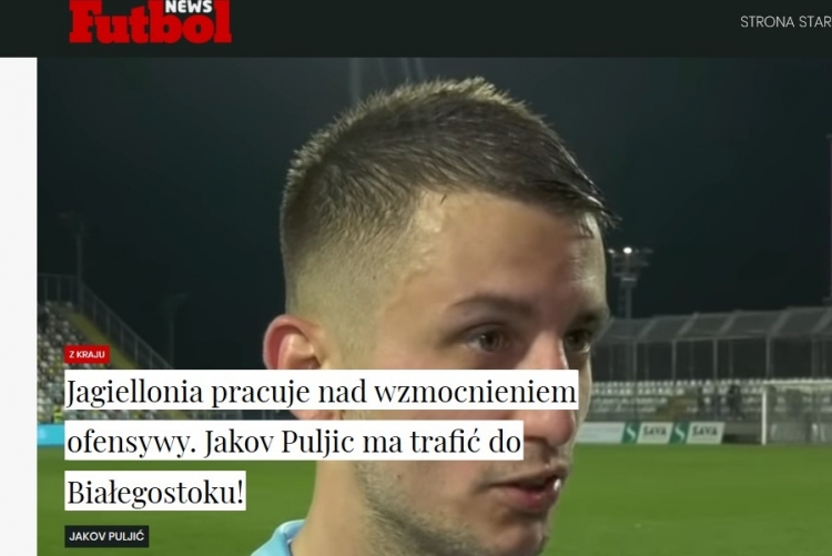 Poljska Jagiellonija želi riječkog napadača