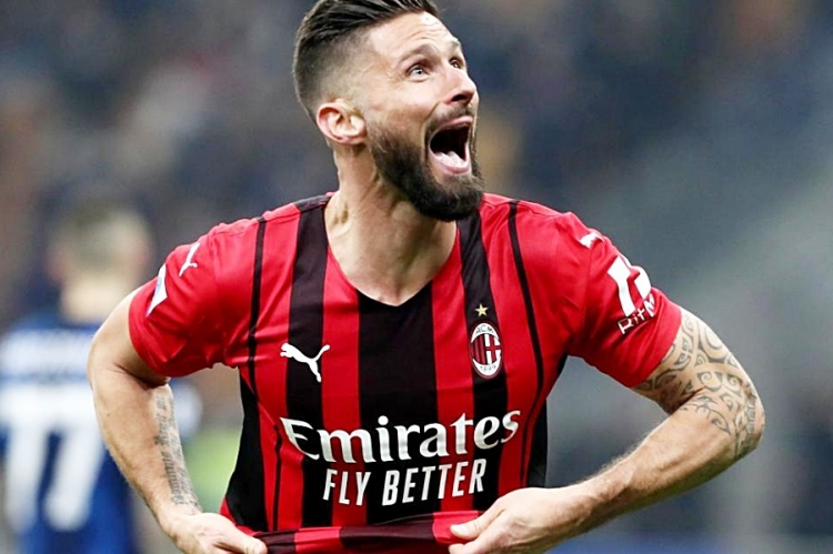 Oliver Giroud (Milan) odlučio pobjednika