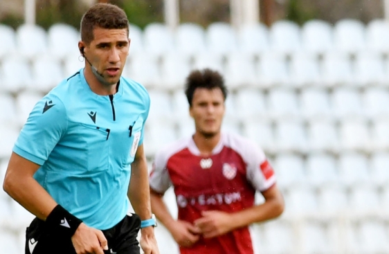 Renato Lacić (Split), glavni sudac utakmice između Opatije i Orijenta