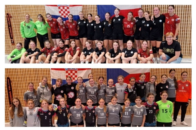Rukometašice Omišlja i rukometaši Pećina boravili u Češkoj