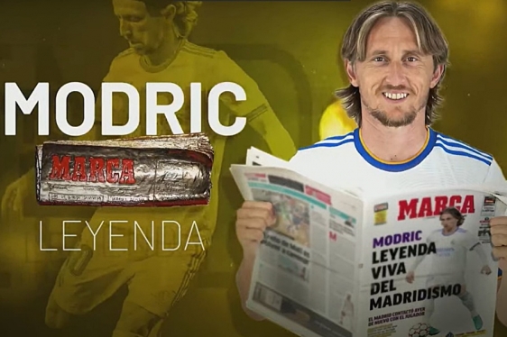 Marca Leyenda: Luka Modrić ušao u društvo najvećih sportaša na svijetu