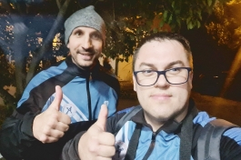Tadej Široka i Christian Brozović