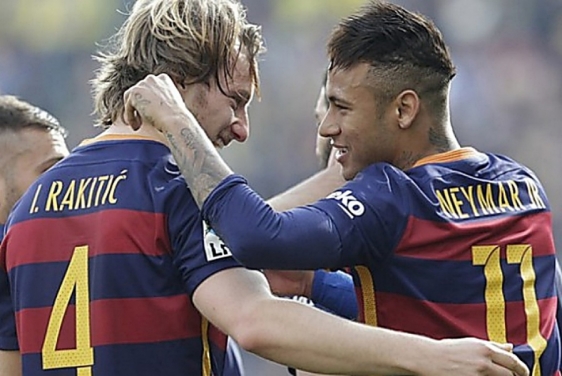 Rakitić i Neymar