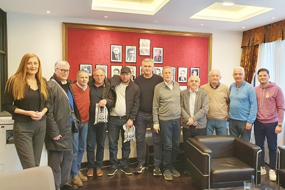 U Rijeci se osniva Klub navijača Partizana, beogradski klub posjetili simpatizeri crno-bijelih