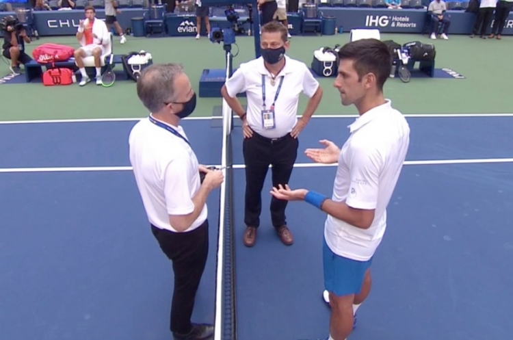 US Open: Glavni sudac pojasnio odluku o diskvalifikaciji Novaka Đokovića