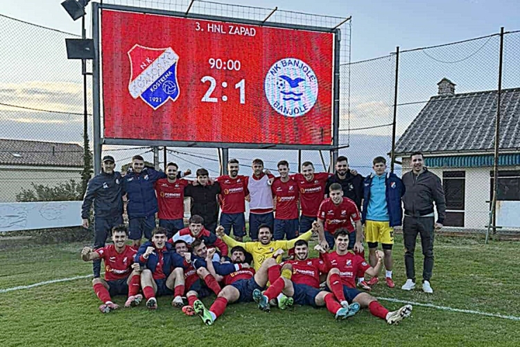 3. HNL: Pomorac u 92. srušio Banjole za povratak na vrh, remi Pazinke u Kraljevici