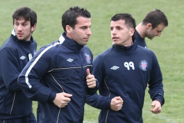 Trening na Viškovu - Ahmad i Anas Sharbini